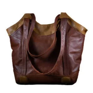 Twotone handbag
