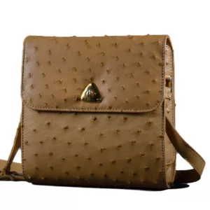 Jameela ostrich leather